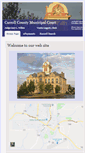 Mobile Screenshot of carrollcountycourt.org